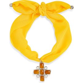 Luv AJ Luv AJ Elizabeth Cross Wrap Necklace