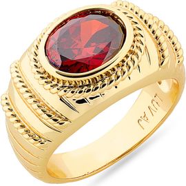 Luv AJ Luv AJ Elizabeth Garnet Statement Ring