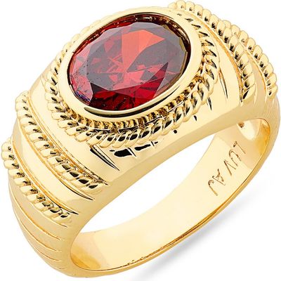 Luv AJ Luv AJ Elizabeth Garnet Statement Ring