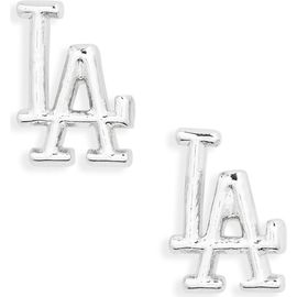 Luv AJ Luv AJ Los Angeles Dodgers Logo Stud Earrings