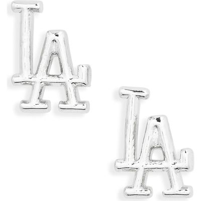 Luv AJ Luv AJ Los Angeles Dodgers Logo Stud Earrings