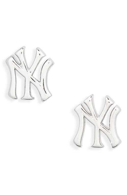 Luv AJ Luv AJ New York Yankees Logo Stud Earrings