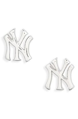Luv AJ Luv AJ New York Yankees Logo Stud Earrings