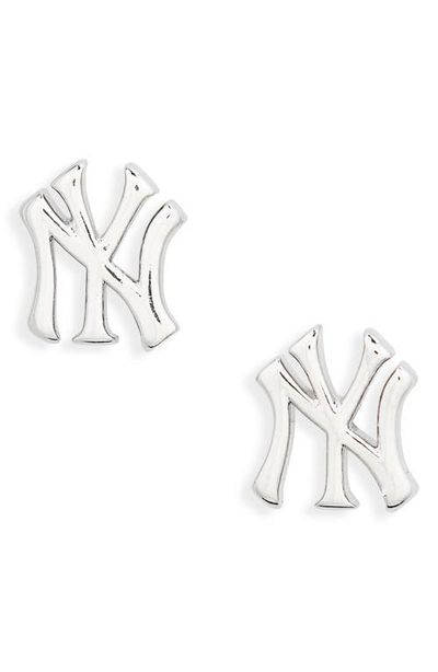 Luv AJ Luv AJ New York Yankees Logo Stud Earrings