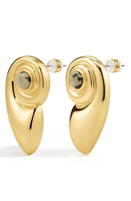 Luv AJ Luv AJ Palma Shell Stud Earrings