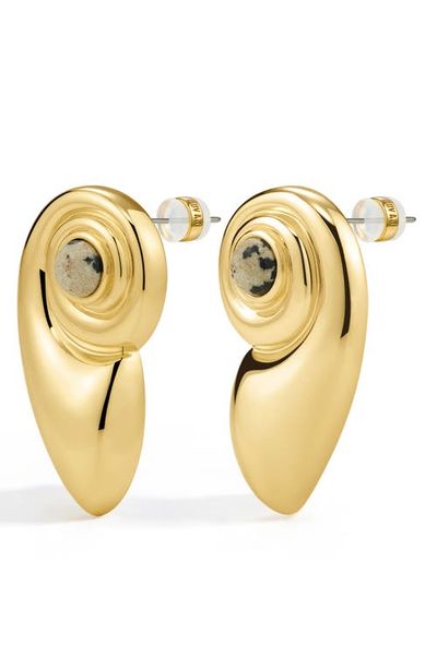 Luv AJ Luv AJ Palma Shell Stud Earrings