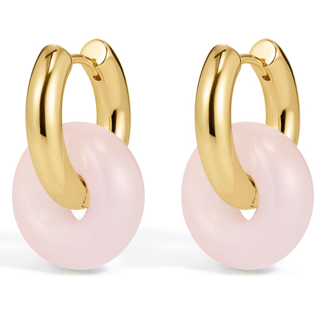 Luv AJ Luv AJ Rio Washer Hoop Earrings