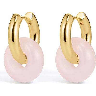 Luv AJ Luv AJ Rio Washer Hoop Earrings
