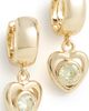 Luv Aj Luv Aj The Charlotte Heart Hoops Gold One - 1
