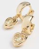 Luv Aj Luv Aj The Charlotte Heart Hoops Gold One - 4