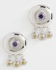 Luv Aj Luv Aj The Cleopatra Shaker Studs Silver One - 2