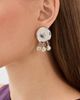 Luv Aj Luv Aj The Cleopatra Shaker Studs Silver One - 3