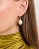 Luv Aj Luv Aj The Dotted Theodora Pearl Hook Earrings Gold One - 3