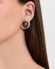Luv Aj Luv Aj The Elizabeth Garnet Studs Gold One - 3