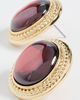 Luv Aj Luv Aj The Elizabeth Garnet Studs Gold One - 4