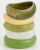 Luv Aj Luv Aj The Formentera Bangle Set Green One - 2