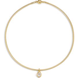 Luv AJ Luv AJ The Georgia Stone Omega Necklace