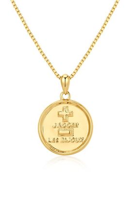 Luv AJ Luv AJ The I Love Jewelry Coin Pendant Necklace