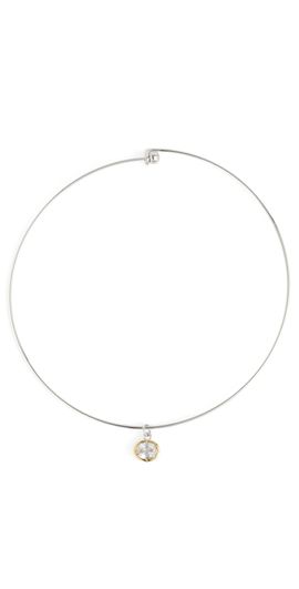 Luv Aj Luv Aj The Marais Pendant Silver Wire Necklace Silver One
