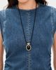 Luv Aj Luv Aj The Midnight Mesa Cord Necklace Gold One - 3