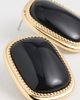 Luv Aj Luv Aj The Midnight Mesa Statement Stud Earrings Gold One - 4