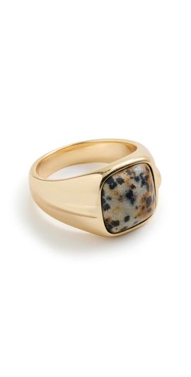 Luv Aj Luv Aj The Palma Signet Ring Gold