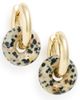 Luv Aj Luv Aj The Palma Washer Hoop Earrings Gold One - 1
