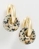 Luv Aj Luv Aj The Palma Washer Hoop Earrings Gold One - 2