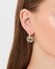Luv Aj Luv Aj The Palma Washer Hoop Earrings Gold One - 3