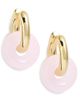 Luv Aj Luv Aj The Rio Washer Hoop Earrings Gold One - 1