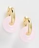Luv Aj Luv Aj The Rio Washer Hoop Earrings Gold One - 2
