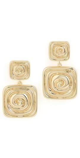 Luv Aj Luv Aj The Seychelles Statement Earrings Gold One