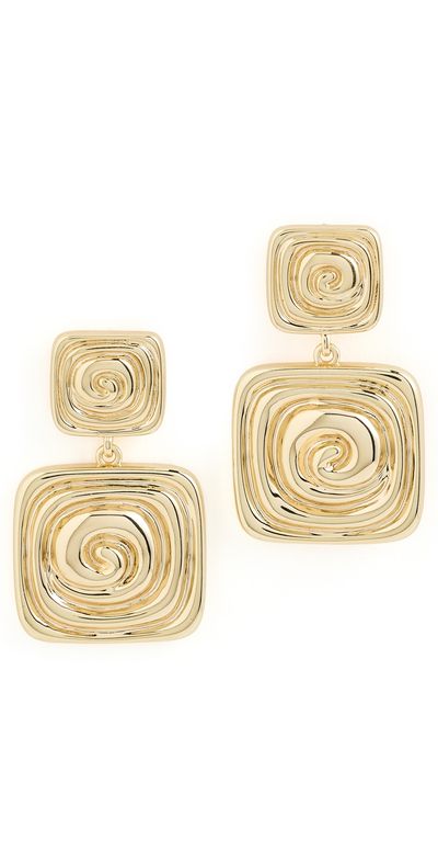 Luv Aj Luv Aj The Seychelles Statement Earrings Gold One