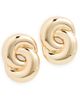 Luv Aj Luv Aj The Solstice Knot Stud Earrings Gold One - 1