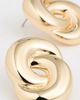 Luv Aj Luv Aj The Solstice Knot Stud Earrings Gold One - 4