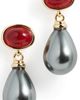 Luv Aj Luv Aj The Theodora Tahitian Pearl Earrings Gold One - 1