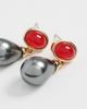 Luv Aj Luv Aj The Theodora Tahitian Pearl Earrings Gold One - 4