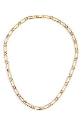 Luv AJ Luv AJ The Two-Tone Pavé Chain Necklace