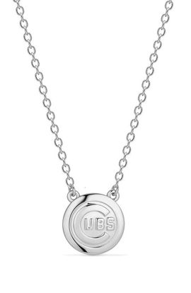 Luv AJ Luv AJ x The MLB Chicago Cubs Logo Charm Necklace