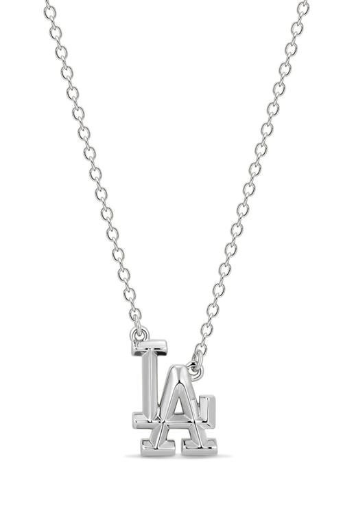 Luv AJ Luv AJ x The MLB Los Angeles Dodgers Logo Charm Necklace