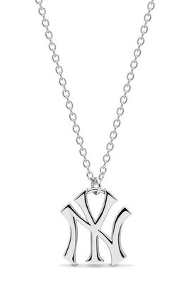 Luv AJ Luv AJ x The MLB New York Yankees Logo Charm Necklace
