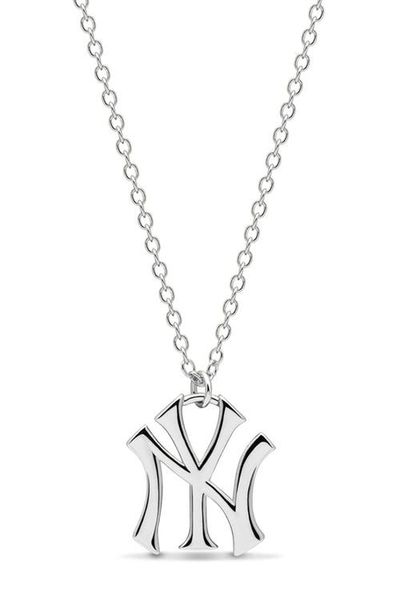 Luv AJ Luv AJ x The MLB New York Yankees Logo Charm Necklace