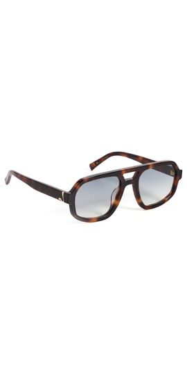 Luv Lou Luv Lou The Banks Sunglasses Tortoise One