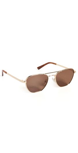 Luv Lou Luv Lou The Chloe Sunglasses Gold One