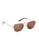 Luv Lou Luv Lou The Chloe Sunglasses Gold One - 6