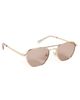 Luv Lou Luv Lou The Chloe Sunglasses Light Gold One - 1