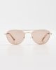 Luv Lou Luv Lou The Chloe Sunglasses Light Gold One - 2