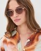 Luv Lou Luv Lou The Chloe Sunglasses Light Gold One - 3