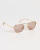 Luv Lou Luv Lou The Chloe Sunglasses Light Gold One - 4