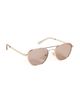 Luv Lou Luv Lou The Chloe Sunglasses Light Gold One - 6